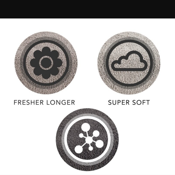 MARTEX PURITY 12-PIECE WASH CLOTH SET ANTIMICROBIAL, BLUE, 13 inch x 13 inch - Picture 3 of 3